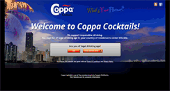 Desktop Screenshot of coppacocktails.com